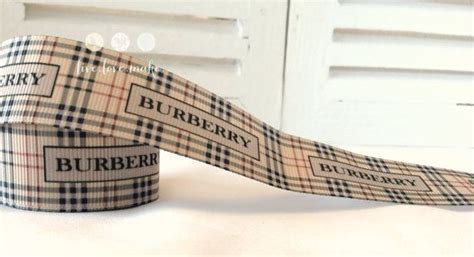 burberry ribbon by the yard.